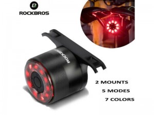 چراغ عقب دوچرخه راکبراس سامورایی Rockbros Q1 SAMURAI