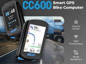 کامپیوتر دوچرخه GEOID CC600 – هوشمند، رنگی، تمام امکانات GPS