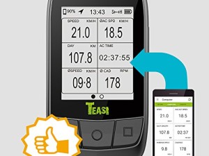 کامپیوتر دوچرخه COOSPO BC107 | GPS، ANT+، بلوتوث، ضدآب IP67