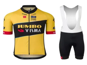 لباس ست شرت و پیراهن دوچرخه سواری تیم JUMBO