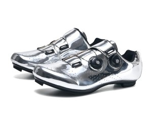 کفش قرقره دار دوچرخه سواری کورسی کروم قرقره ای