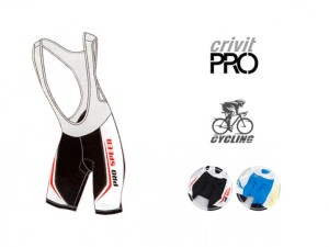 شورت دوچرخه دو بنده مردانه پد دار کریویت پرو