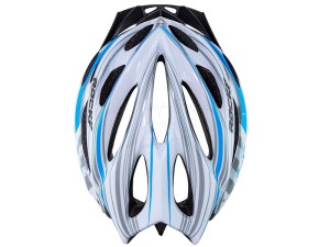 کلاه دوچرخه سواری راکی مدل اچ بی 31 سفید آبی Rocky Bicycle Helmet HB31 M 58-61cm Blue White