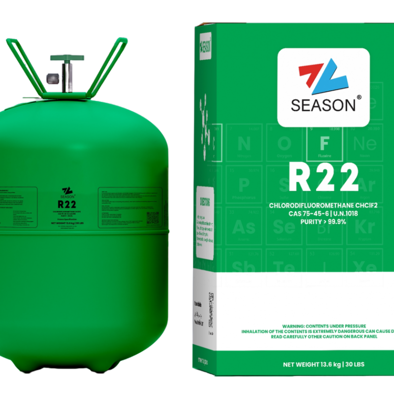 کپسول 13.6 کیلوگرمی گاز R-22 برند Season سیزن
