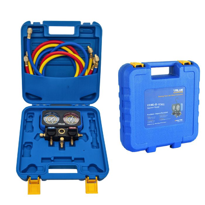 گیج نیم دور والو Value VRM2-B-0501 R22