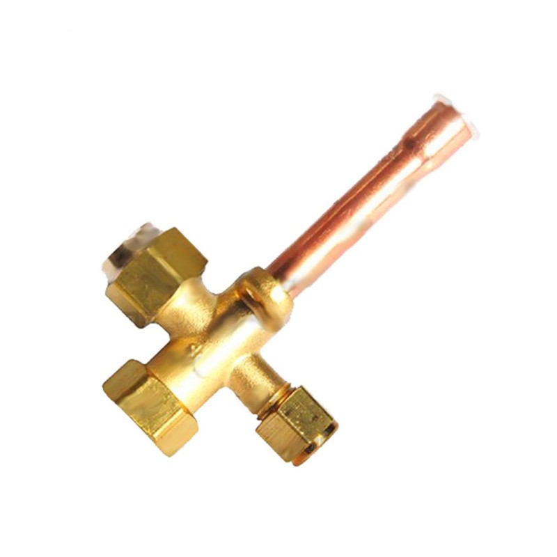 شیر سرویس کولر سایز  3/8 مستقیم