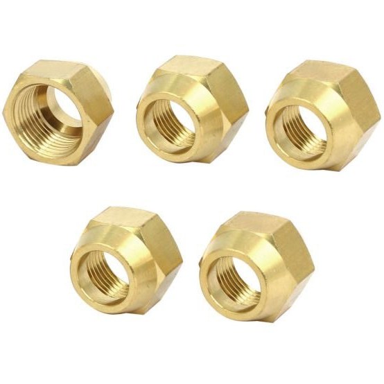 مهره برنجی طرح کستل سایز 3/4