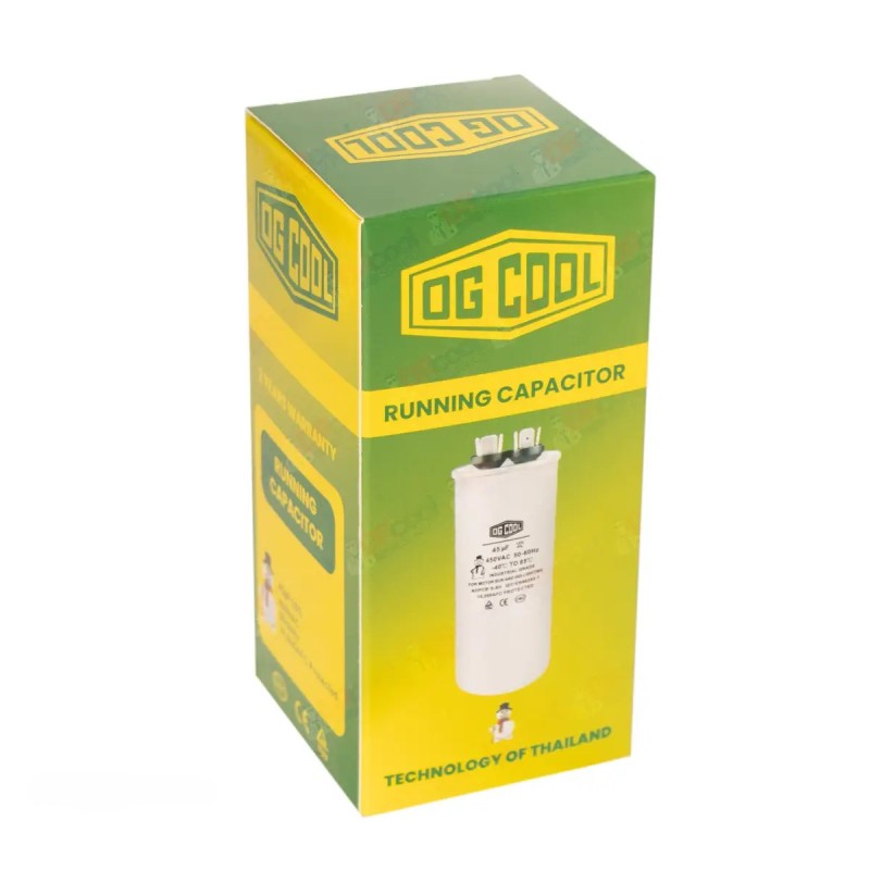 خازن او جی 45+6 میکروفاراد