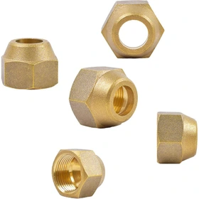 مهره برنجی طرح کستل سایز 5/8