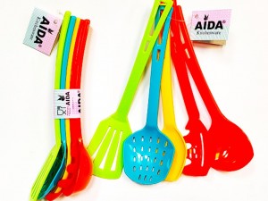 سرویس 5 پارچه کفگیر و ملاقه آیدا طرح تایلندی