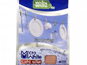 دستمال وایت اند وایت مخصوص ظروف