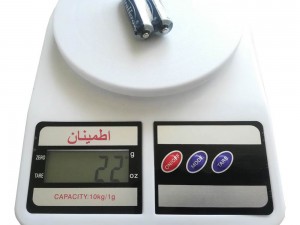 ترازو آشپزخانه 10 کیلو اطمینان