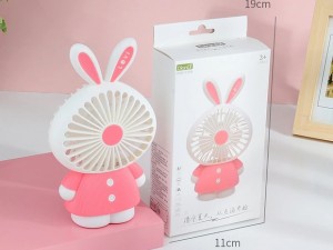 پنکه شارژی رومیزی مدل خرگوش