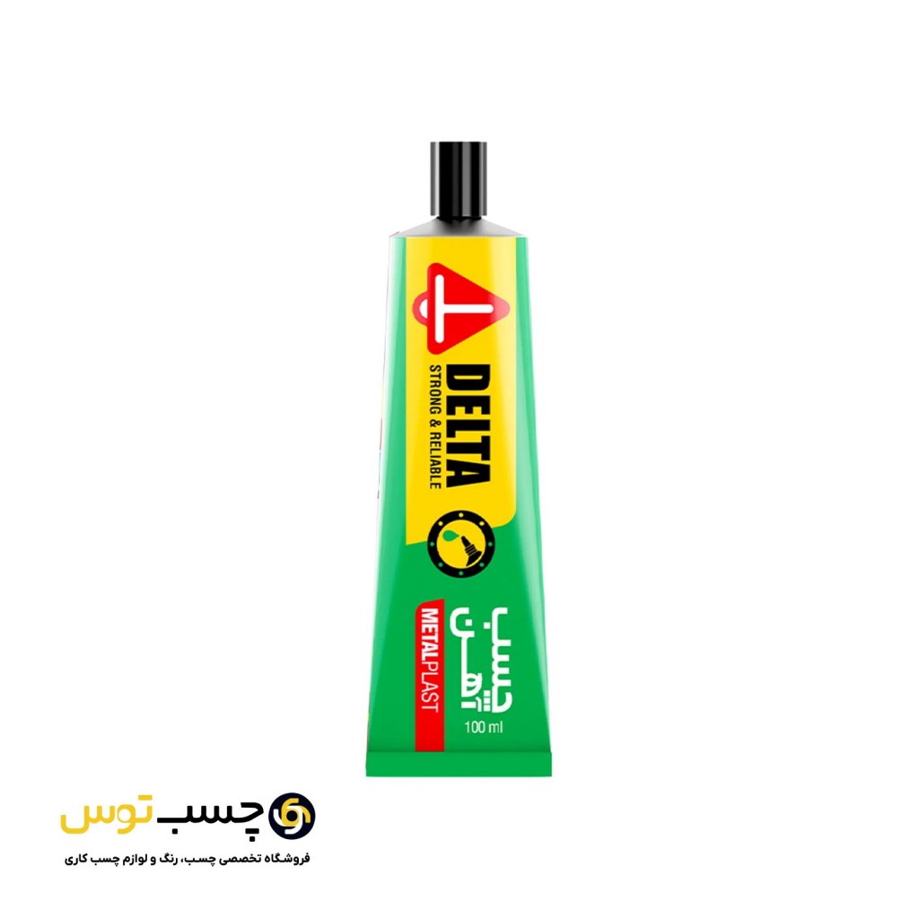 چسب آهن دلتا مدل Metalplast حجم 100 میلی لیتر