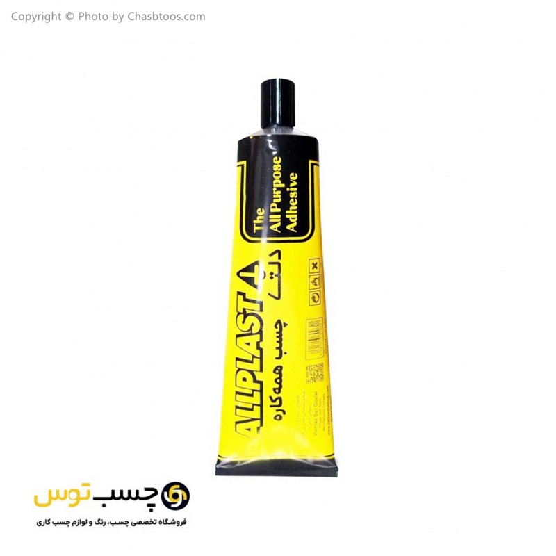 چسب همه کاره دلتا مدل Allplast حجم 100 میلی لیتر