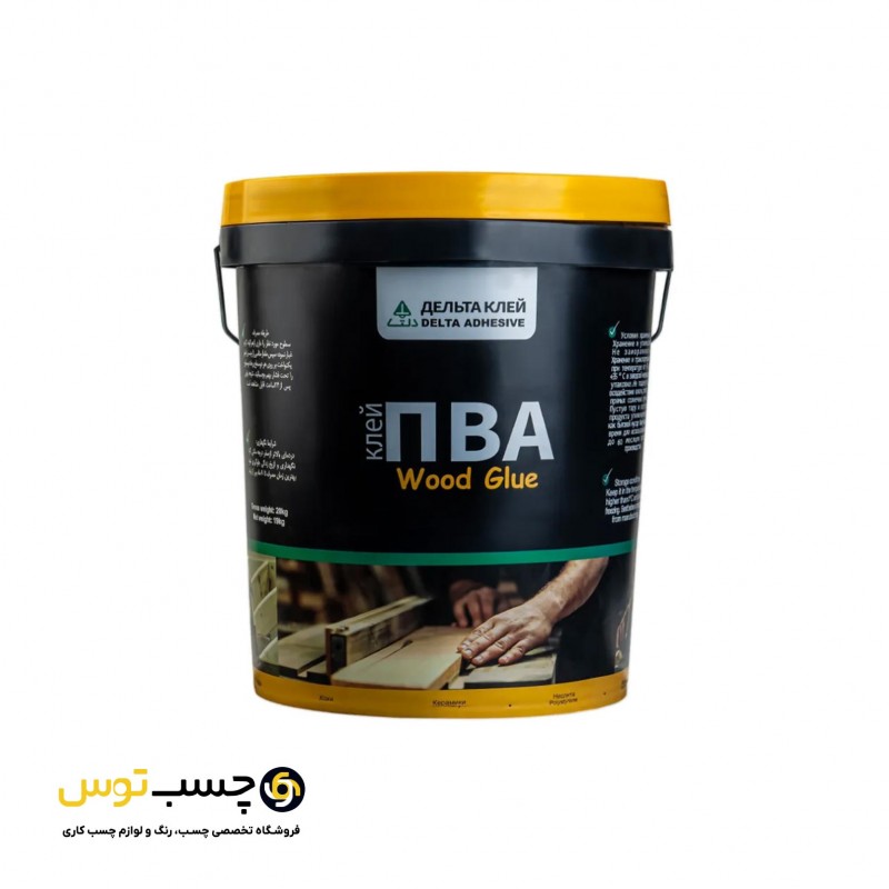 چسب چوب سوپر پلاس دلتا وزن 20 کیلوگرم