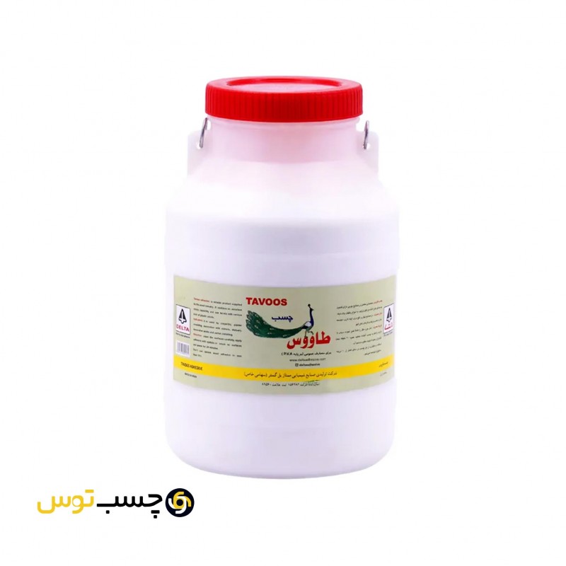 چسب چوب طاووس دلتا وزن 4 کیلوگرم