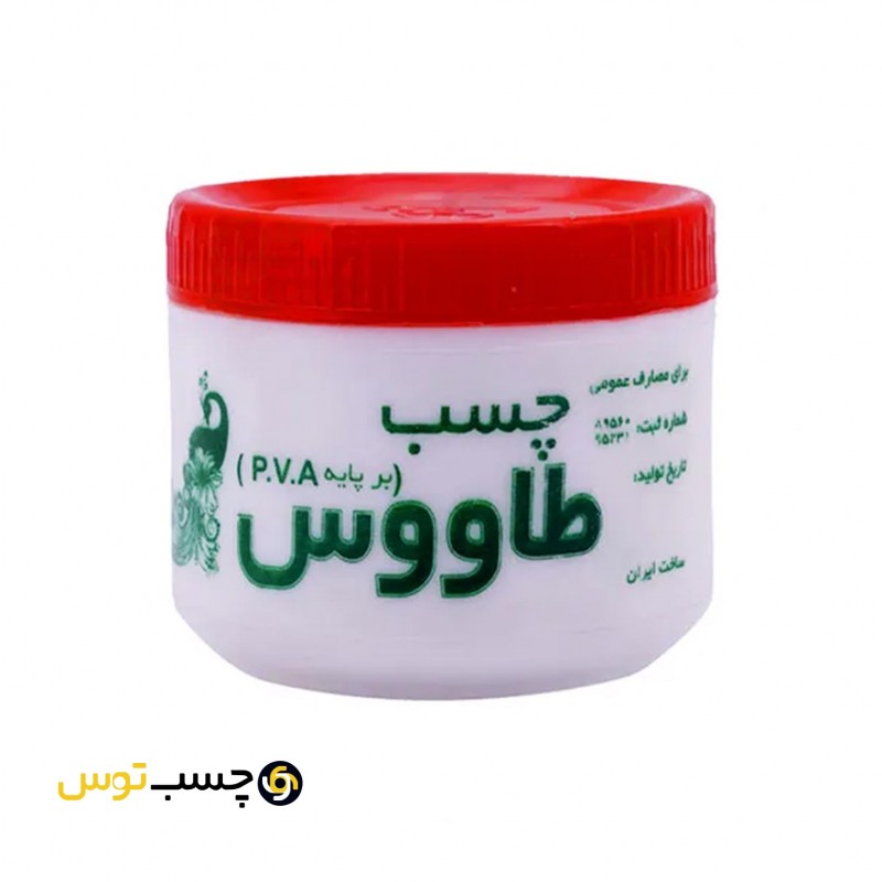 چسب چوب طاووس دلتا حجم 0.5 لیتر