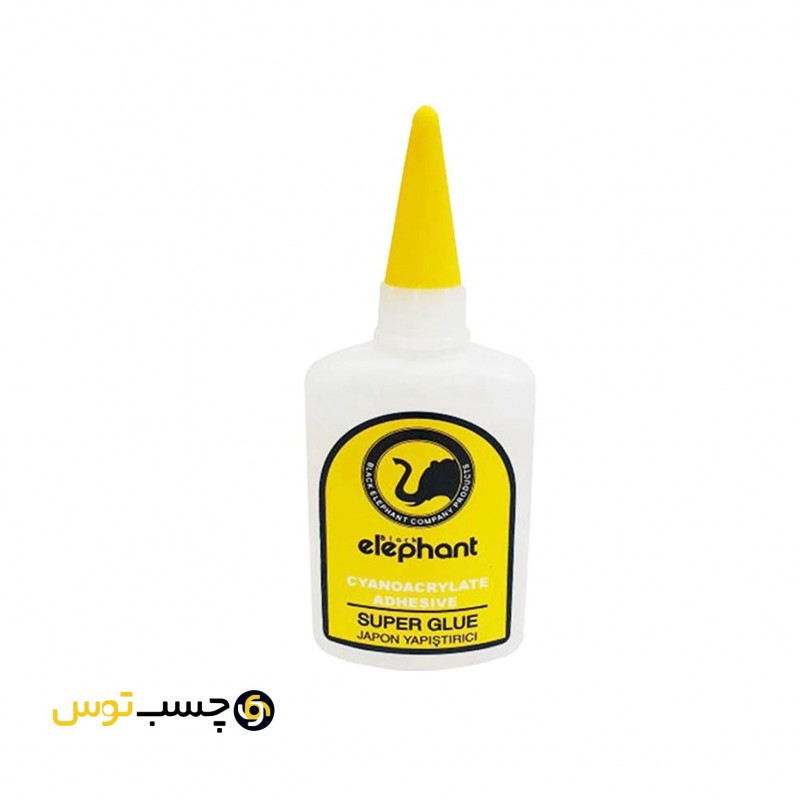 چسب  بنر سیانواکریلات الفنت (elephant)  وزن 65 گرم