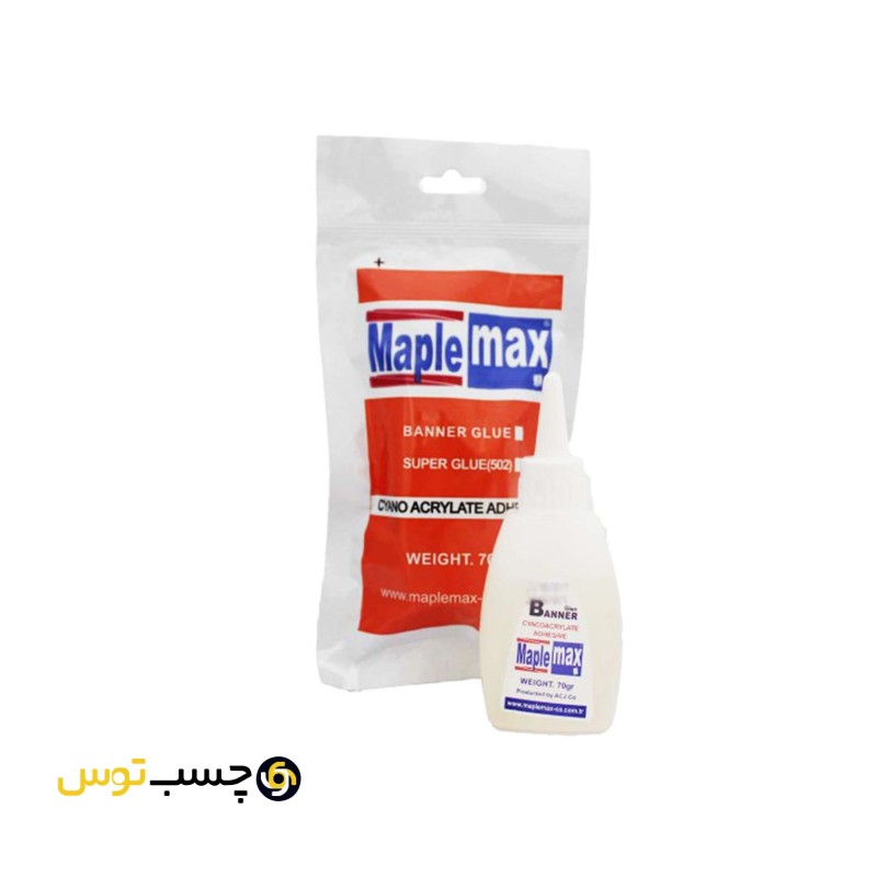 چسب سیانواکریلات مپل مکس وزن 70 گرم