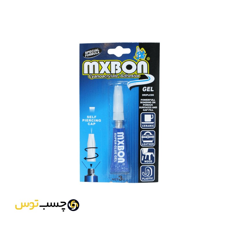 چسب قطره ای ژله ای MXBON وزن 3 گرم