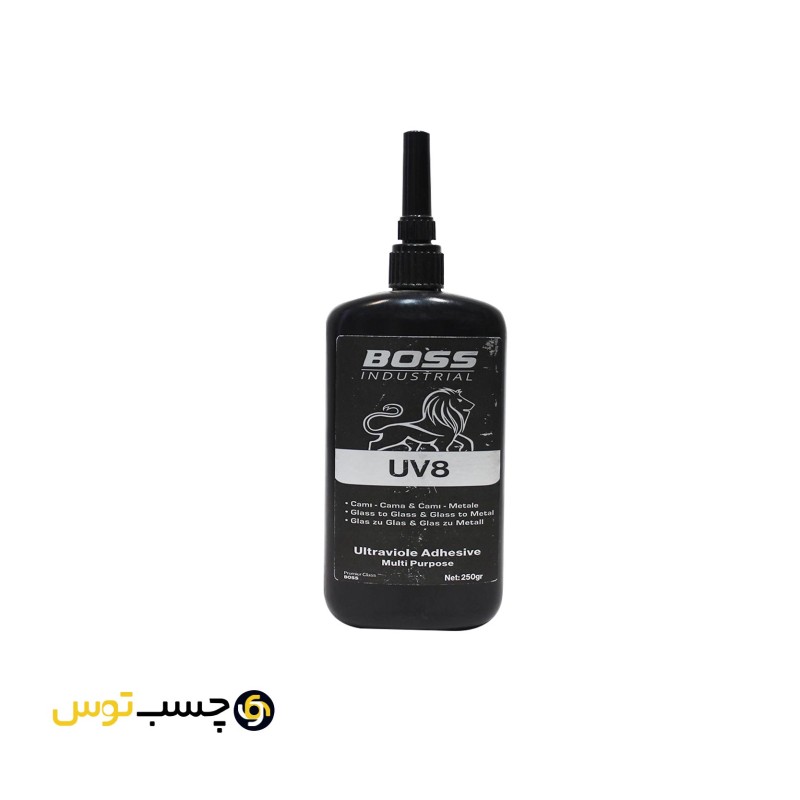 چسب فرابنفش BOSS مدل UV8 وزن 250 گرم