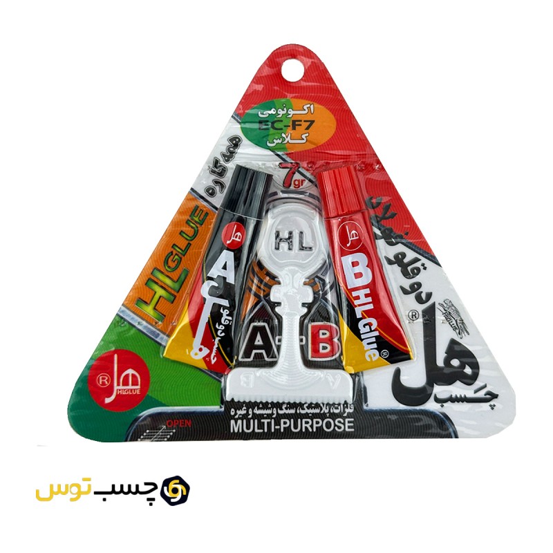 چسب دوقلو هل همه کاره مدل اکونومی F7 وزن 7 گرم