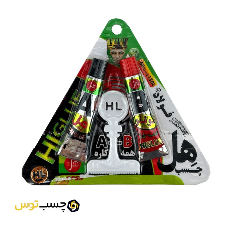 چسب دوقلو هل تیوبی مدل TBZ-F14 وزن 14 گرم