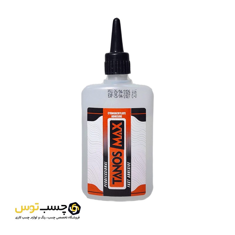 چسب مایع 123 تانوس مکس حجم 100 میلی لیتر