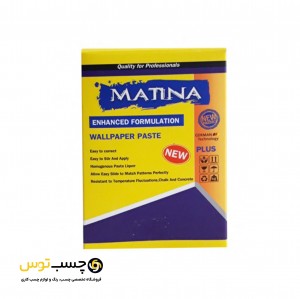 چسب کاغذ دیواری متینا وزن 90‌ گرم