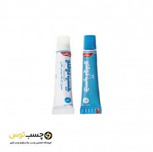 چسب دوقلوی همه کاره شفاف غفاری وزن 20 گرم