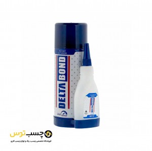 چسب 123 دلتا باند (آبی) حجم 400 میلی لیتر