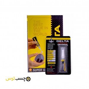 چسب قطره ای دلتا وزن 3 گرم