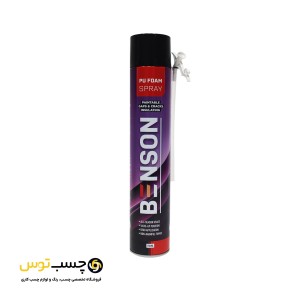 اسپری فوم پلی اورتان BENSON حجم 750 میلی لیتر