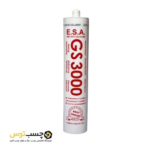 چسب سیلیکون شفاف GF3000 حجم 240 میلی لیتر