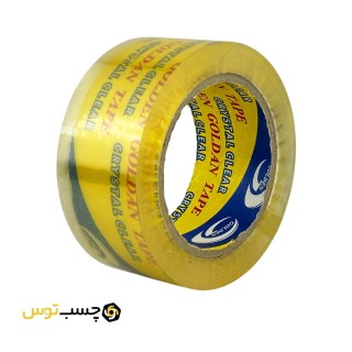 چسب نواری گلدن شیشه ای بی صدا 5 سانتی 90 یارد