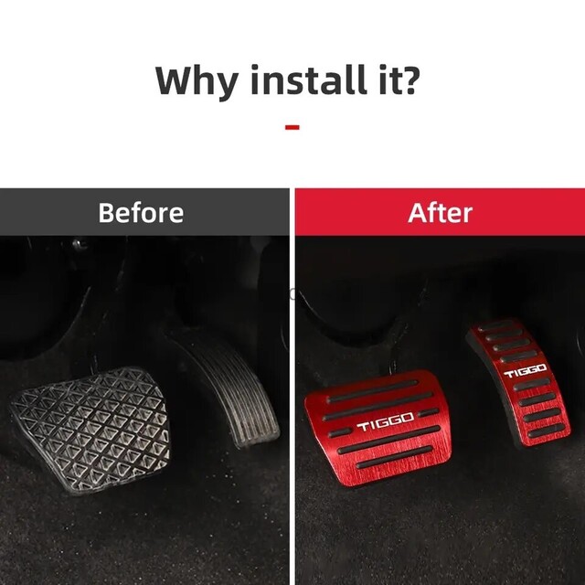 روپدالی استیل تیگو ( کاور روی پدال ترمز و گاز)