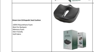 بالشت طبی نشیمنگاه گرین لاین