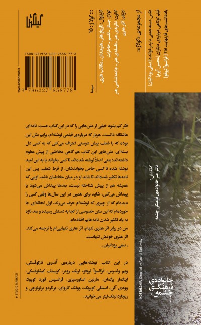 ترجمه‌ی تنهایی: نوشته‌هایی از سینما