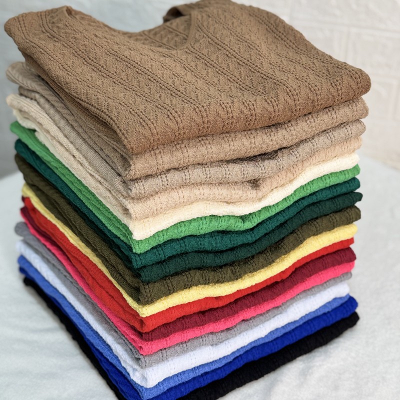 افت زنانه ویورا | یقه ۷، کشسان و نرم در ۱۹ رنگ جذاب