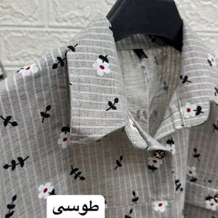مانتو طرح برگ‌