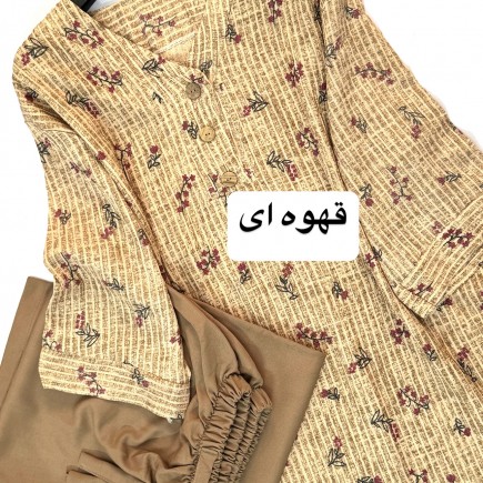 ست تونیک شلوار مدل دل بهاری