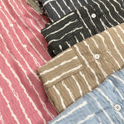 شومیز جلو دکمه مدل پرنیان