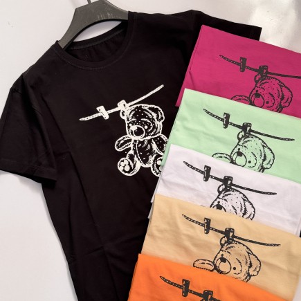 تیشرت رنگی پنگوئن