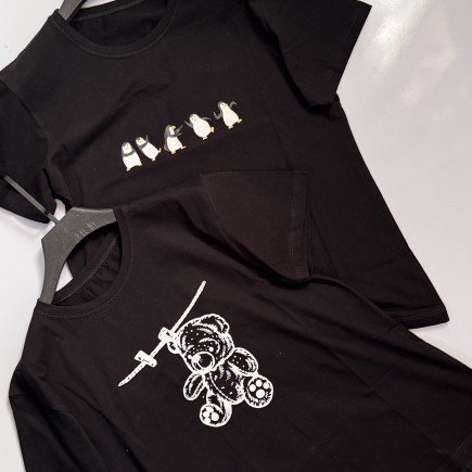 تیشرت رنگی پنگوئن