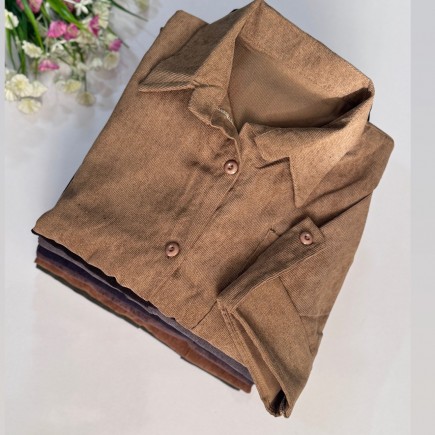 مانتو مخمل کبریتی