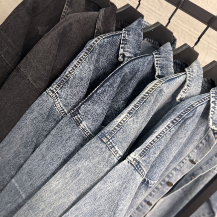 مانتو جین پاییزه