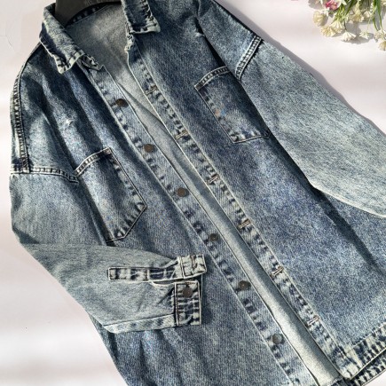 مانتو جین پاییزه