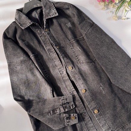 مانتو جین پاییزه