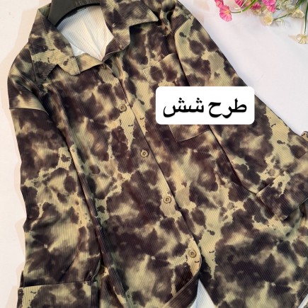 شومیز  پاییزه  آبرنگی